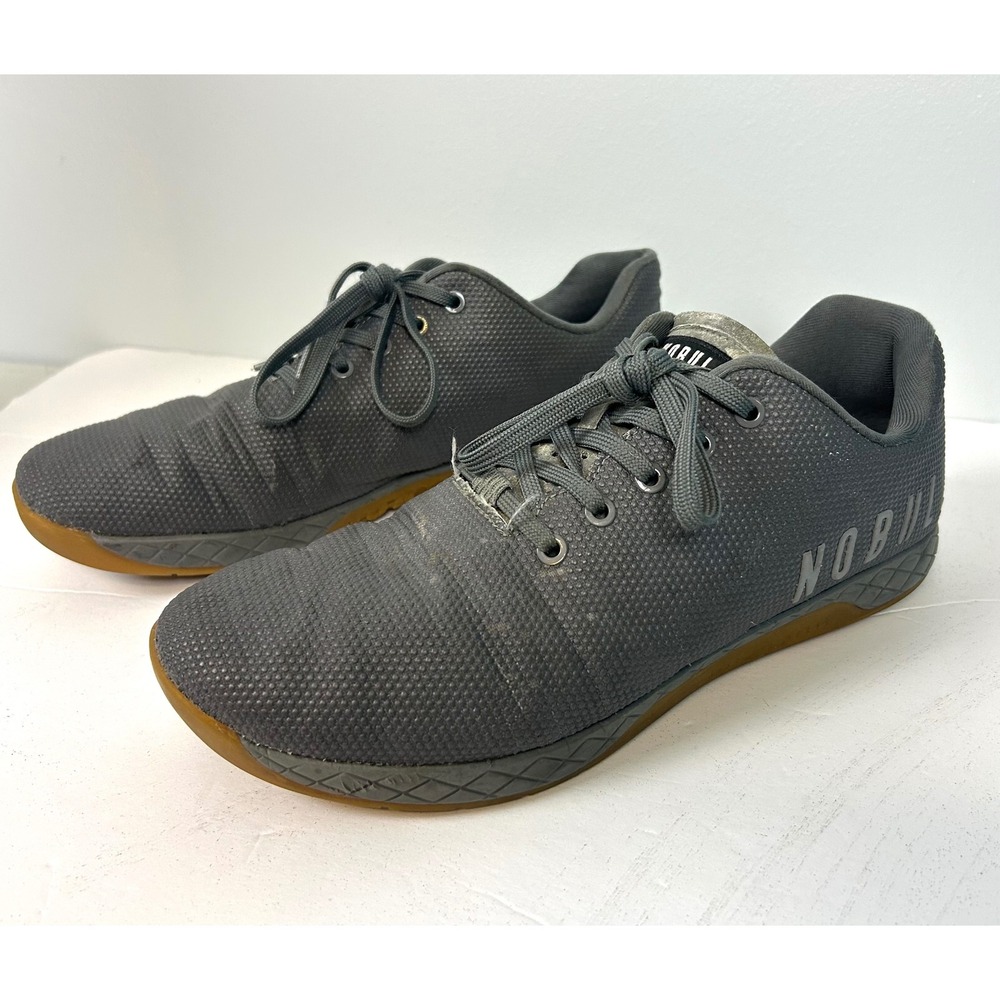 NOBULL Trainers Dark Grey Gum Sole CrossFit Training Sneakers Men's US 13‎